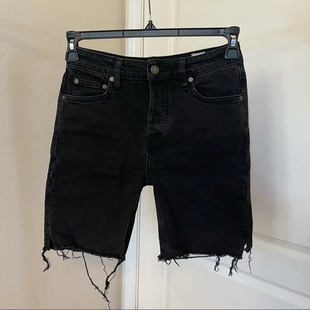 Free People | Black Cutoff Shorts